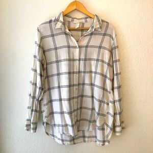 Plaid blouse